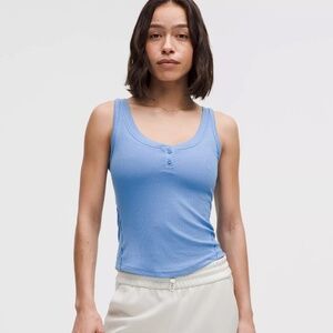 Lululemon Hold Tight Henley Tank Top
